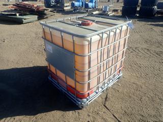 Schutz 1000L Liquid Storage Tank *Note: Last Containment Unknown*