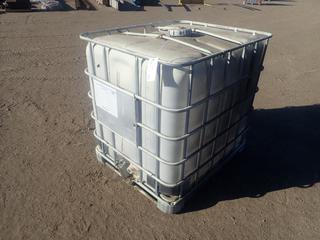 Jelin 1000L Liquid Storage Tank *Note: Last Contained Polyurethane Foam*