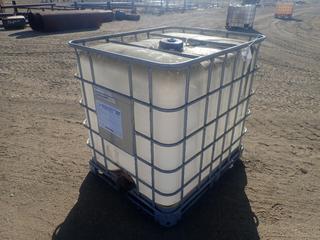 Schutz 1000L Liquid Storage Tank *Note: Last Contained Polyurethane Foam*