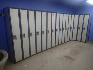 18in X 12in X 6ft Storage Lockers *Note: Buyer Responsible For Loadout*