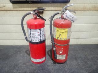 (2) ABC Dry Chemical Fire Extinguishers *Note: (1) Empty*