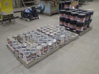 Qty Of Assorted Used And Unused Chem-Temp 74 Series High Temperature Hybrid Epoxy Novolac DTM Liner Coating