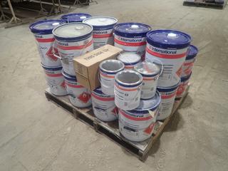 Qty Of Interthane 990, Intercure 4500, Intertherm 50 And Interline 50 Protective Coating