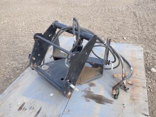 Plow/Blade Attachment Bracket c/w Hyd. Connections, Cylinder (Unknown Fit) (PL0839)