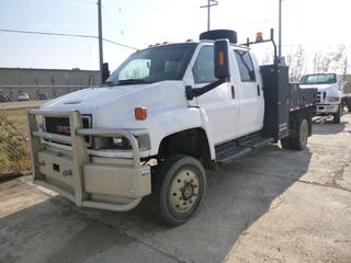 **LOCATED OFFSITE** 2006 GMC TC 5500 4x4 Flat Deck, Duramax Diesel Engine, 248,152 KMS, A/T, 245/70R19.5 Tires, CVIP 05/2022, VIN 1GDE5E3296F424165 *Note: Buyer Responsible For Loadout, This Item Is Located @ 7290 18 St, Edmonton, AB, For More Info Contact Chris @ 587-340-9961*