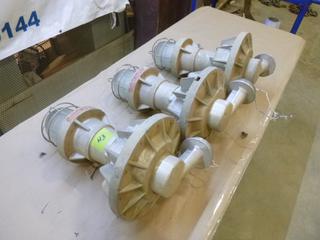 (3) Rab Electric Explosion Proof Light Fixtures, 120V * Note: Working Condition Unknown* (T-4-3)