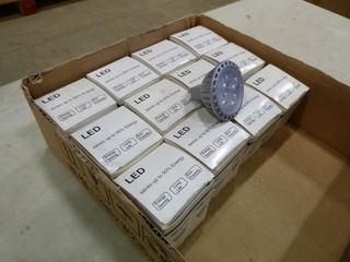 (12) Unused Warm White Dimmable 5W LED Lights  (B-2)