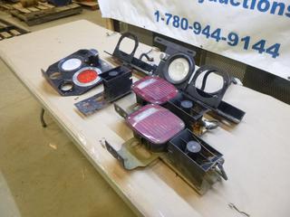 Qty of Assorted Automotive Lights and Parts (J22)