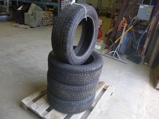 (4) Goodyear Assurance 235/55R19 Winter Tires * Note: One Tire Has Slight Damage to Tread*