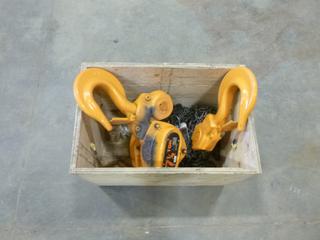 (1) 7 1/2 Ton Kito  Hand Chain Hoist (K-1-2) 