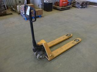 Pallet Jack, 48 In. Long, 20 1/2 In. Wide, Capacity Unknown (R-1-3)