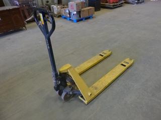 Pallet Jack, 48 In. Long, 27 In. Wide, Capacity Unknown (P-1-2)