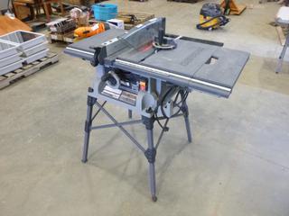 Craftsman 10 In. 315.27545 Table Saw. 120V, 60 Hz, 15A, 5000 RPM, SN X055203240 (H)