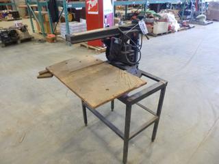 Craftsman 9 In. Radial Arm Saw w/ Stand (H)