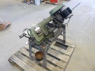 Rong FU 4 1/2 In. Band Saw w/ AC Motor, 1/2 HP, 3450 RPM, 230 Mac Volts * Note:  Working Condition Unknown* (H)