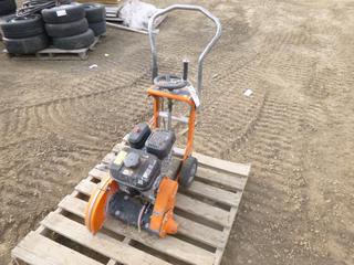 MK Diamond 159346-HD PL-CX-3 Concrete Saw w/ Subaru SP210 7 HP Motor, SN 1003580 *Note: Working Condition Unknown*