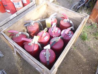 Qty of 20 Lb. Fire Extinguishers *Note: All Currently Full, May Require Recertification*