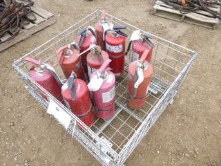 Qty of 20 Lb. Fire Extinguishers *Note: All Currently Full, May Require Recertification, Crate Not Included*