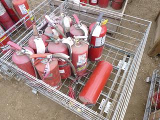 Qty of 20 Lb. Fire Extinguishers *Note: All Currently Full, May Require Recertification, Crate Not Included*