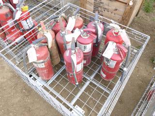 Qty of 20 Lb. Fire Extinguishers *Note: All Currently Full, May Require Recertification, Crate Not Included*