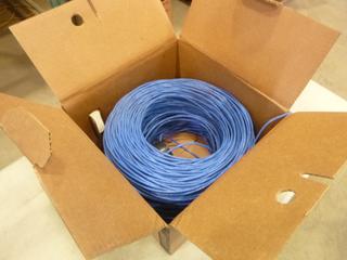 Approx. 920 Ft. Cat 5e 4PR#24 Cable (E-1)