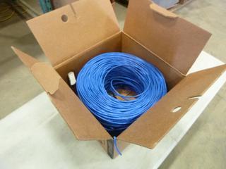 Approx. 998 Ft. Cat 5e 4PR#24 Cable (E-1)