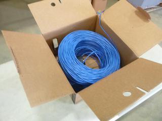 Approx. 914 Ft. Cat 5e 4PR#24 Cable (E-1)