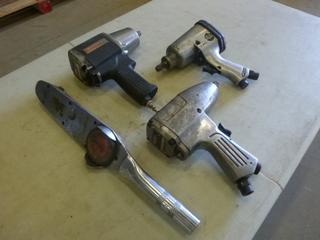 Qty of 1/2 In. Air Impact Guns and Air Torque Gun (F-1)