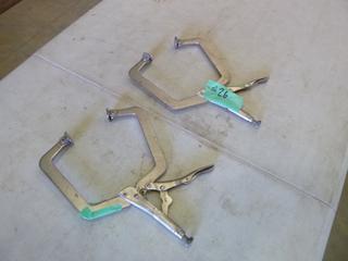 (2) Vise Grips C-Clamps(E-2)