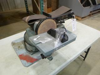 Delta 31-460C Sander, 4 In. Belt, 6 In. Disc (S-4-2)