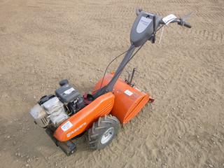 Husqvarna DRT900H 17 In. Dual Rotating Rear Tine Tiller c/w Honda GC160, SN 042412T012831 (Row 4)