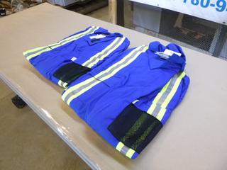 (2) Unused Apparel Solutions Flame Resistant Coveralls, Size 64T (G2)