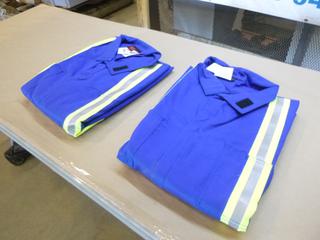 (2) Unused Sirius Flame Resistant Coveralls, Size 60R (G2)