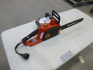 Homelite 16 In. Electric Chainsaw *Note: Works as per Consignor* (F-2)