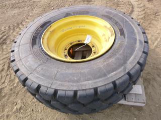 Camso Wheel Loader 753R 17.5R25 Tire W/ Rim *Note: Rim Is Cracked*