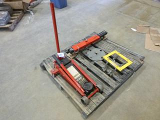 Larin SUV6000  Hydraulic 3 Ton Floor Jack w/ (3) Attachments (T-2-3)