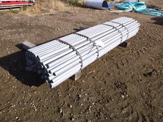 Approx. 120 PCs of 1 3/8 In. x 81 In. Long Galvanized Tubing (YN-02)