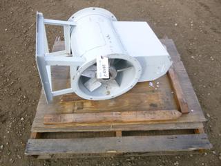 Reversomatic Heating & Manufacturing Tubeaxial Fan c/w 115 Volts, 1 HP, 14.30 RPM, 1 Phase