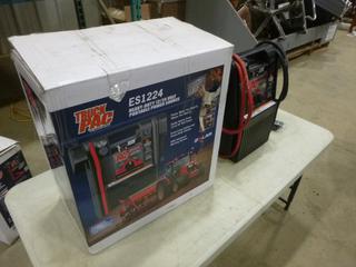 Truck Pac ES1224 Heavy Duty Booster Pack 12/24V Jump Starter * Note: Store Return in Box, No Charger * (T-2-3)