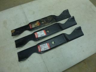 (3) 18 In. Lawn Mower Blades (F-2)