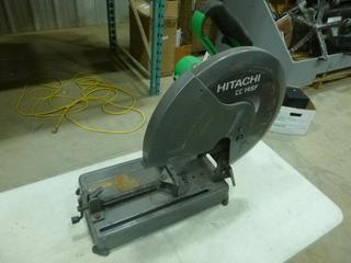 Hitachi 14 In. Cut Off Saw, 120V, 15A, 1750W, 3800 RPM (R-2-2)