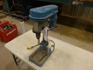 Westward Drill Press, 5 Speed, 1/4 HP, 115V, 5.4A, 60 Hz (R-2-2)