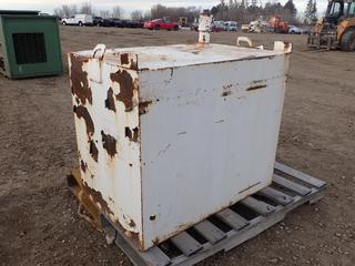Liquid Storage Tank w/ Lifting Brackets, 3 Ft. x 2 Ft. 30 In. *Note: Previous Contents Unknown*