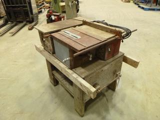 Custom Made Craftsman Table Saw, 43 1/2 x 36 In. x 36 In. (NEC)