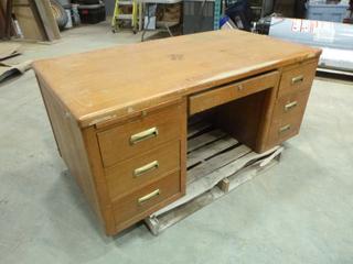 Wood Office Desk (NEC)