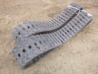 (2) 12 In. Wide Skid Steer Tracks (YN04)