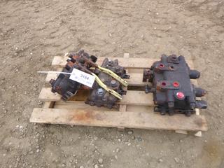 (3) Hydraulic Controllers for Backhoes