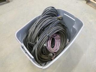 Qty of Heavy Duty Electrical Extension Cords *Lengths Unknown* (J21)