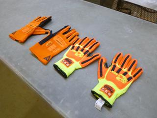 (6) Pair Activa RMR Waterproof Work Gloves, Size 10/L, (6) Pair Magid T-Rex Waterproof Work Gloves, Size XL  (G-2)