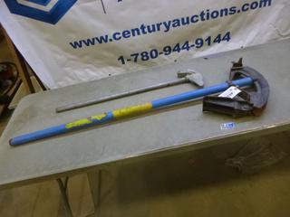 (2) Conduit / Tubing Benders, 1/2 In. and 1/4 In. (D Wall)